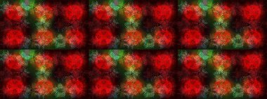 Raster illüstrasyonu. Kar taneleri ve raster arkaplanlı Noel karalaması deseni.