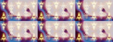 Kar Tanesi Mozaik ikonu. Grafiksel element dekorasyonu. Altın siluet kar tanesi işareti. Düz dizayn. Sembol kışı, donmuş, Noel, yeni yıl tatili. Raster illüstrasyonu.