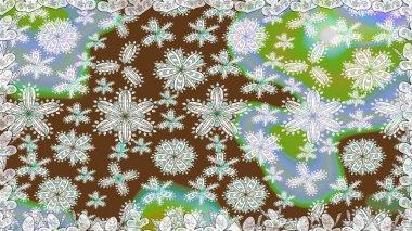 Raster çiçek izi. Raster Yumuşak kumaş deseni. Çiçeksel kahverengi, pürüzsüz desen. Klasik taslak çizimi.