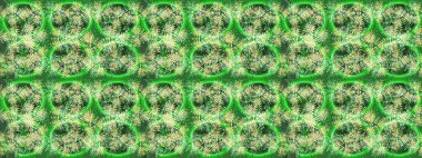 Noel yeşili, tarafsız ve sarı. Sihirli yeşil, nötr ve sarı tatil soyut arka plan yıldız ve düşen kar taneleri. Raster illüstrasyonu.