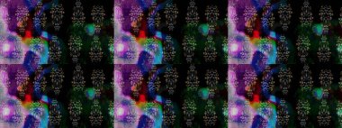 Raster resim. Elle çizilmiş. Güzel kumaş deseni. Doodle çiçekler ve dalları, otlar ve çiçekler.