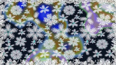 Çiçek deseni. Gri renklerde çiçeksiz. Raster illüstrasyonu. Gri renkli çiçekler. Şatafatlı bahar bahçesi dokusu.