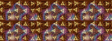 Kar Tanesi Mozaik ikonu. Kahverengi, mor ve sarı siluet kar tanesi işareti. Düz dizayn. Sembol kışı, donmuş, Noel, yeni yıl tatili. Grafiksel element dekorasyonu. Raster illüstrasyonu.