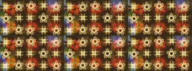 Düz kar karalama ikonları, yılbaşı afişi için kar taneleri silueti, kartlar. Yeni yıl kar tanesi. Tatlı soyut kar taneleri turuncu, kahverengi ve mor renkler üzerine raster tasarımı.