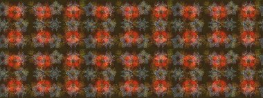 Düşen Noel stili kar taneleri. Kar taneleri, kar yağışı. Güzel, kahverengi, gri ve mor kar taneleri renkli bir arka planda izole edilmiş. Görüntü.