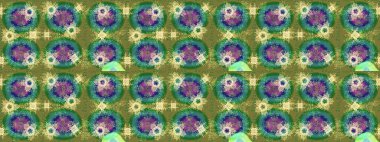 Raster oryantal süs. Altın desenli yeşil, mavi ve nötr renklerde altın elementler. Geleneksel klasik altın desen. Barok tarzında eskiz doğulu süsü..