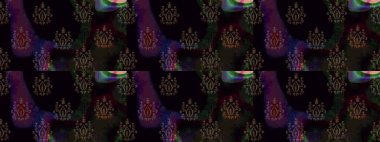 Güzel suluboya yaz çiçekleri deseni..