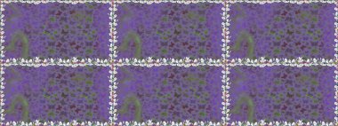 - Violet. Kumaş, kağıt, ambalaj kâğıdı ve duvar kağıdı tasarımı için hoş bir arka plan. Kelebeklerle kusursuz desen.
