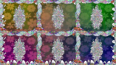 Yeşil renkli çiçekler. Nazikçe, güzel çiçek arkaplanı. Raster çiçek desenli ve çiçekli..