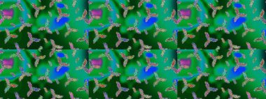 Kar Taneleri Raster illüstrasyonu. Raster Noel soyut renkli arka plan ve düşen kar tanesi. Dekorasyon kış kar simgeleri.