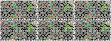 Kusursuz Vintage Çiçek Deseni. Raster Kalça dokusu deseni.