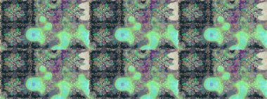 Yaz çiçekleri teması. Klasik çiçekler. Mavi renkler. Suluboya resim taklit Raster çizimi. El çizimi soyut süslü elementler.