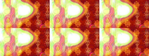 Renkli elementlerle Raster ilginç desen