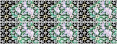 Sevimli çiçek raster deseni. Tarafsız renklerde çiçekler. Renkli Yaz Temalı Kusursuz Arkaplan. Düz Çiçek Elementleri Tasarımı.