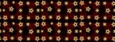 Motley illüstrasyonu. Küçük çiçekte güzel bir desen. Siyah çiçekli bahar çiçekleri. Küçük renkli çiçekler. Moda baskıları için zarif bir şablon.