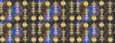 Renkli elementlerle Raster ilginç desen