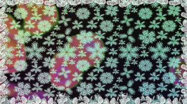 Güzel kumaş deseni. Düz Çiçek Elementleri Tasarımı. Raster illüstrasyonu. Renkli Bahar Temalı Kusursuz Arkaplan. Asya tekstil tarzında. Kusursuz çiçek deseni.