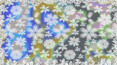 Şatafatlı bahar bahçesi dokusu. Raster illüstrasyonu. Çiçeksiz arka plan. Çiçek deseni.