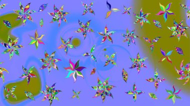 Tekstil, duvar kâğıdı, kapaklar, yüzey, baskı, hediye paketi, hatıra defteri, dekupaj. Özgürlük stili Millefleur 'lar. Taşralı şıklığı. Küçük yabani çiçeklerdeki halk modelini çiz..