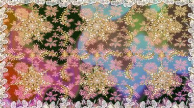 Bej renklerde, altın elementlerle kusursuz desen. Klasik klasik klasik arka plan. Geleneksel oryantasyon süsü. Klasik raster altın pürüzsüz desen.