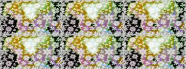 Raster güzel kumaş deseni. Soyut zerafet çiçek arka plan ile seamless modeli.