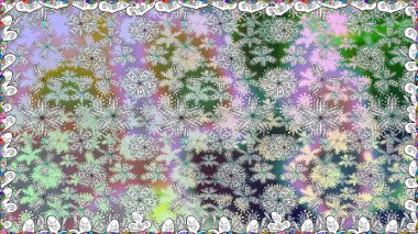 Kusursuz raster deseni. Güzel kumaş deseni. Çiçek arka planı.