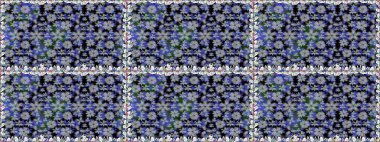 Moda baskıları için zarif bir şablon. Halk tarzı. Parlak renkli çiçekleri ve gri renkli yaprakları olan kusursuz çiçek desenleri. Modern çiçek arkaplanı.