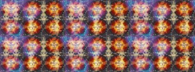 Noel süsleri ve Noel süsleri. Raster Noel soyut renkli arkaplan ve düşen kar tanesi.