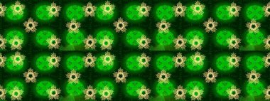 Modern sarı, yeşil ve mavi raster arka plan duvar kâğıdı çizgileri, desenli desenli desenli çiçekler, çiçekli süsler. Çiçekli el, pürüzsüz desen..