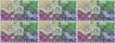 Tarafsız renklerde çok renkli, zarif küçük çiçekler ve komik böcekler, raster deseni, illüstrasyon.