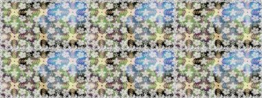 Seamless modeli küçük çiçek. Sevimli çiçek arka plan. Güzel kumaş deseni. Raster illüstrasyon.