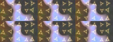 Raster Çiçek İllüstrasyonu güzel tekstil. Kahverengi, nötr ve gri renkte etnik çiçeklerle süslenmiş zarif eskiz deseni.