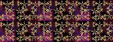 Çiçek arkaplan. Çizim raster deseni. Güzel kumaş deseni.