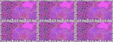 Doğadaki güzellik. Menekşe arka planda uçan güzel kelebek. Kusursuz desen. Raster. Kumaş, tekstil, baskı ve davet için desen.