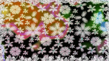 Raster deseni. Çiçekler, suluboya ile dikişsiz çiçek deseni. Küçük çiçek Güzel Çiçek desen.