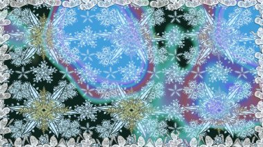 Nazik, narin çiçek arkaplanı. Çiçekli karalama şeklinde Raster çiçek deseni. Mavi renkte çiçekler.