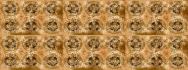 Güzel bir kış süsü. Raster illüstrasyonu. Raster bej, kahverengi ve sarı kar tanelerinden izole edilmiş. Kar taneleri koleksiyonu.