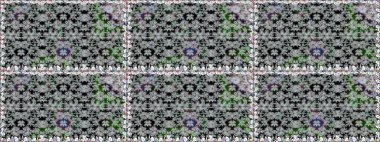 Gri renkli çiçekli kusursuz çiçek deseni. Suluboya tarzında gri renkte çiçekler.