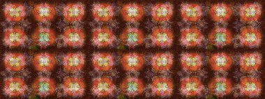 Folk Style. Lace Snowflakes 'in etnik kökü. Tekstil için Lacy Fashion Print. Kumaş veya Duvar Kağıdı Tasarımı. Stilize Çiçekler. Mandalas 'ın dekoratif dokusu. Raster illüstrasyonu.