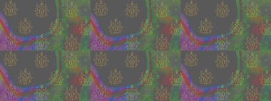 Noel süsleri ve Noel süsleri. Raster Noel soyut renkli arkaplan ve düşen kar tanesi.