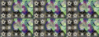 Kar Taneleri Karalamaları. El çizimi Noel Raster illüstrasyonu. Yeni Yıl Dekoratif Kar Taneleri Arkaplanı.