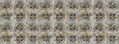 Renkler. Kar tanelerinin soyut arkaplanlı Noel şablonu. Noel ve yeni yıl moda baskıları için tatil tasarımı. Gri, kahverengi ve nötr kar taneleri. Raster illüstrasyonu.