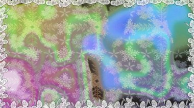 Raster illüstrasyonu. Tropik, dikişsiz çiçek deseni. Tarafsız renklerde çiçekler.