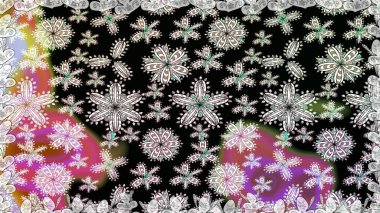 Renkli Bahar Tema dikişsiz desen Arka Plan. Süslü kumaş deseni. Raster illüstrasyon Dikişsiz Çiçek Desen. Yassı Çiçek Elemanları Tasarımı.