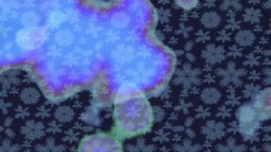 Renkli unsurlarla hareketli arka plan görüntüleri. Suluboya desenli el çizimi kelebekler. Hoş renklerde illüstrasyon. Kusursuz. Döngü.