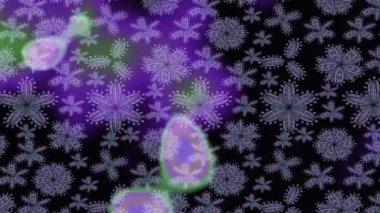 Renkli unsurlarla hareketli arka plan görüntüleri. Suluboya desenli el çizimi kelebekler. Hoş renklerde illüstrasyon. Kusursuz. Döngü.