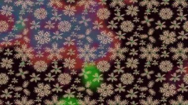 Renkli unsurlarla hareketli arka plan görüntüleri. Suluboya desenli el çizimi kelebekler. Hoş renklerde illüstrasyon. Kusursuz. Döngü.