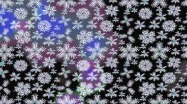 Renkli unsurlarla hareketli arka plan görüntüleri. Suluboya desenli el çizimi kelebekler. Hoş renklerde illüstrasyon. Kusursuz. Döngü.