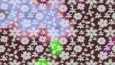 Renkli unsurlarla hareketli arka plan görüntüleri. Suluboya desenli el çizimi kelebekler. Hoş renklerde illüstrasyon. Kusursuz. Döngü.