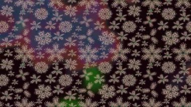 Renkli unsurlarla hareketli arka plan görüntüleri. Suluboya desenli el çizimi kelebekler. Hoş renklerde illüstrasyon. Kusursuz. Döngü.